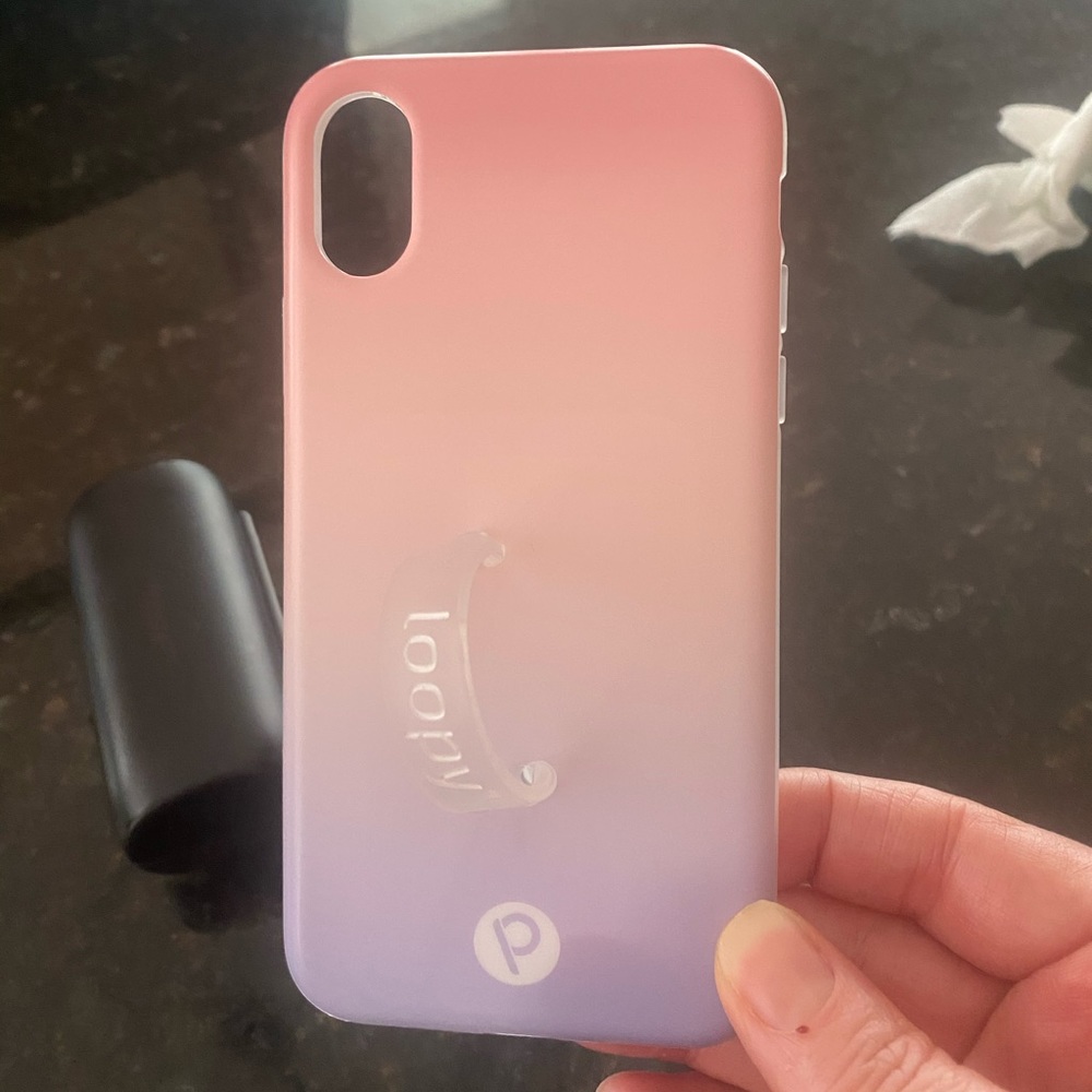 Loopy case for iPhone X.